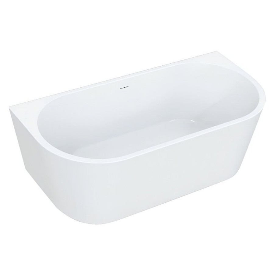 Ванна акриловая BelBagno BB108-170-80, 170 х 80 см, слив-перелив в комплекте, белая