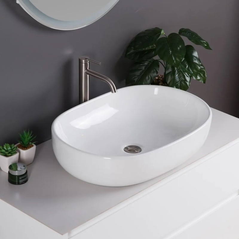 Раковина BelBagno BB1084, 60 x 42 см, накладная