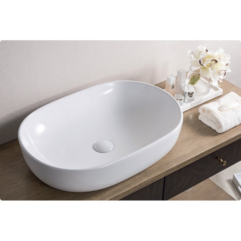 Раковина BelBagno BB1084, 60 x 42 см, накладная