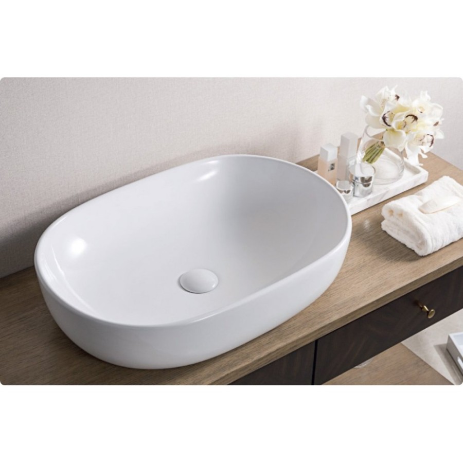 Раковина BelBagno BB1084, 60 x 42 см, накладная