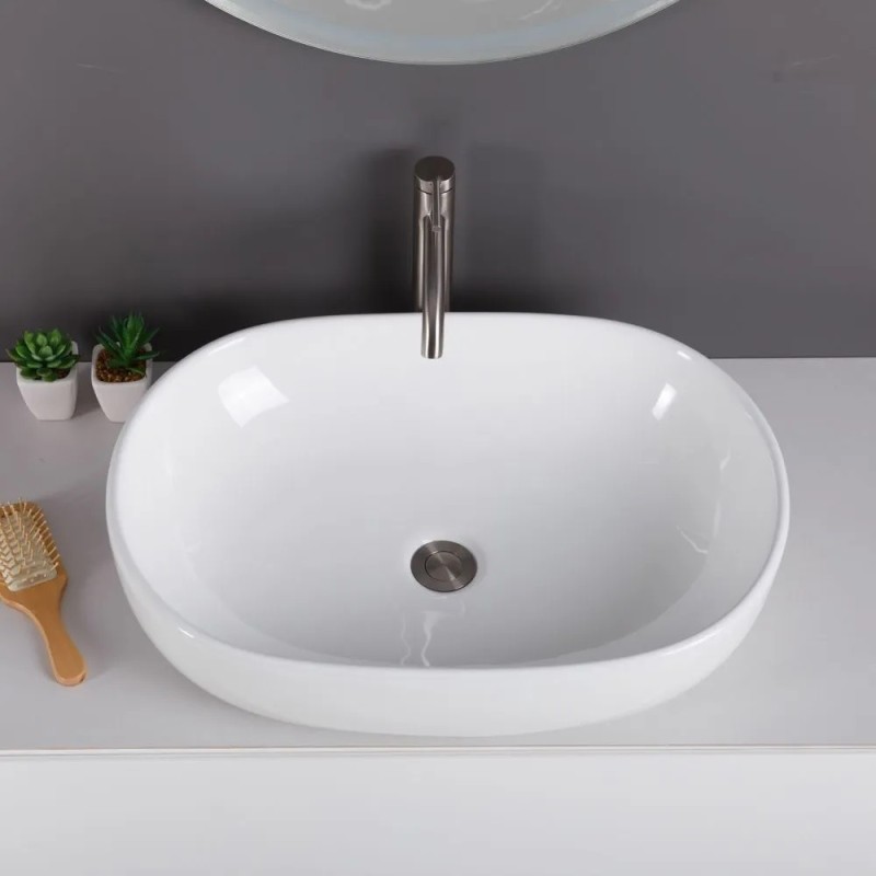 Раковина BelBagno BB1084, 60 x 42 см, накладная