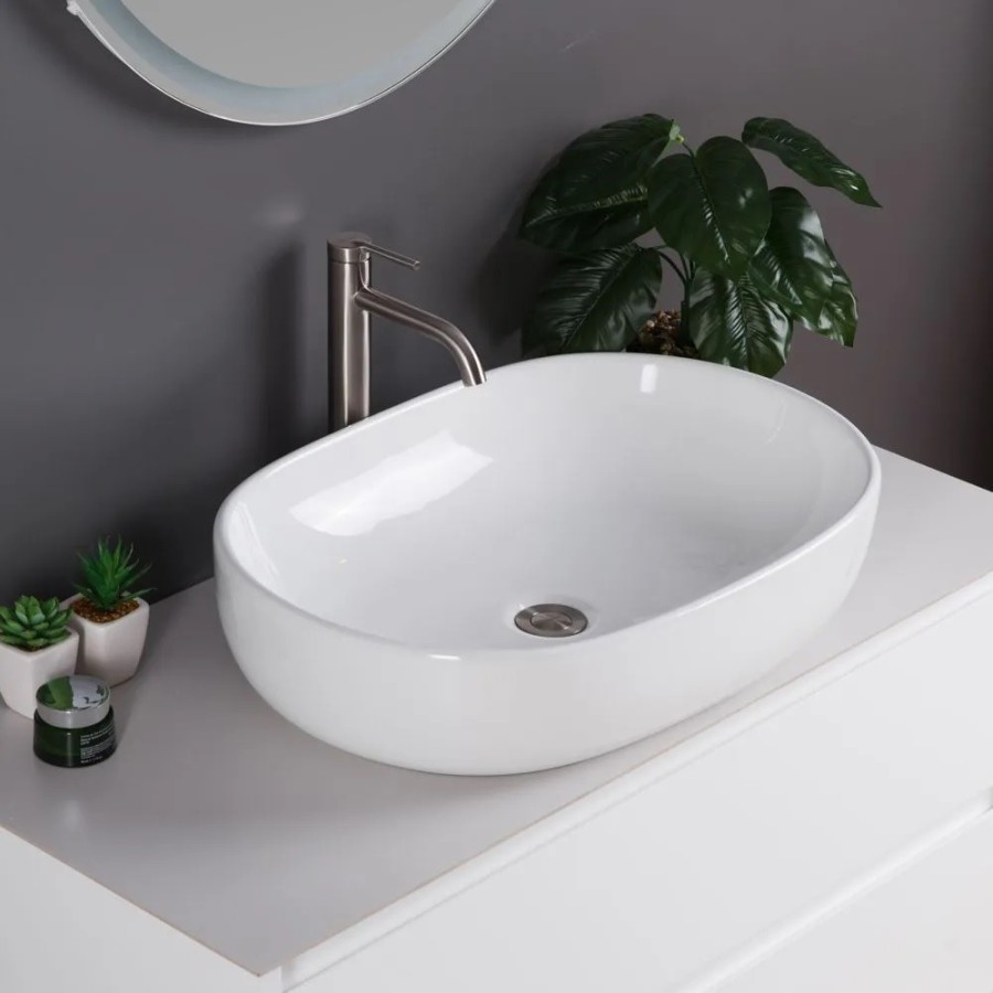 Раковина BelBagno BB1084, 60 x 42 см, накладная