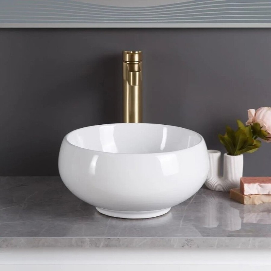 Раковина BelBagno BB1114 накладная 30 х 30 х 15.5 см, белая