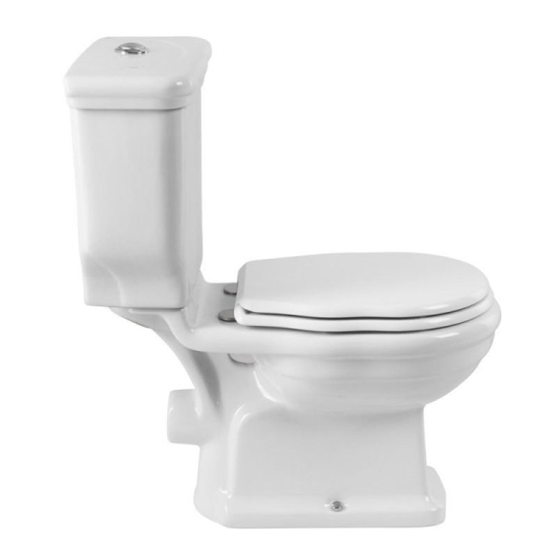 Унитаз компакт безободковый BelBagno Boheme, крышка-сиденье микролифт, белый (BB115CPR/BB115T/BB115SC)