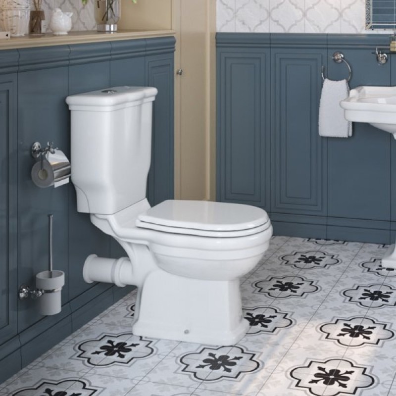 Унитаз компакт безободковый BelBagno Boheme, крышка-сиденье микролифт, белый (BB115CPR/BB115T/BB115SC)