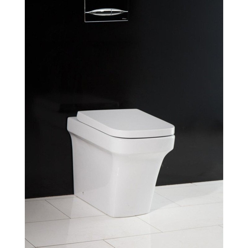 Приставной унитаз BelBagno Marco BB118CB, безободковый