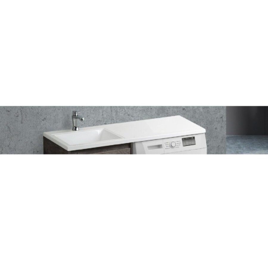 Раковина из искусственного мрамора BelBagno BB1200/480-LV-MR-L/R, 120 x 48 x 15,6 см