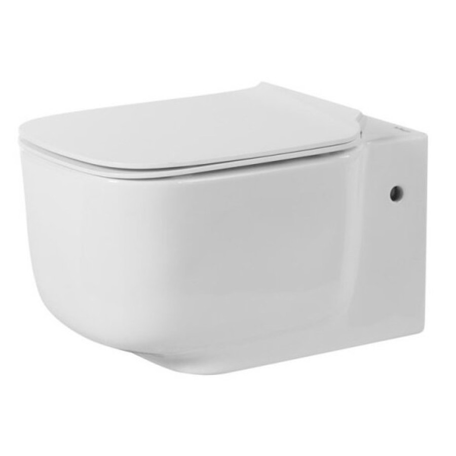 Подвесной унитаз BelBagno Vaso BB127CH, белый