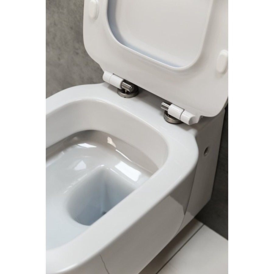 Подвесной унитаз BelBagno Vaso BB127CH, белый