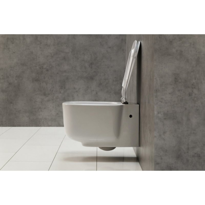 Подвесной унитаз BelBagno Vaso BB127CH, белый