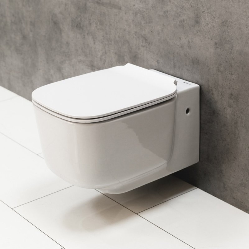 Подвесной унитаз BelBagno Vaso BB127CH, белый