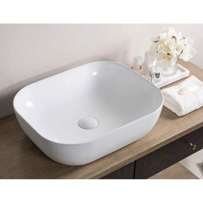 Раковина BelBagno BB1302, 50 х 40 см, накладная, белая