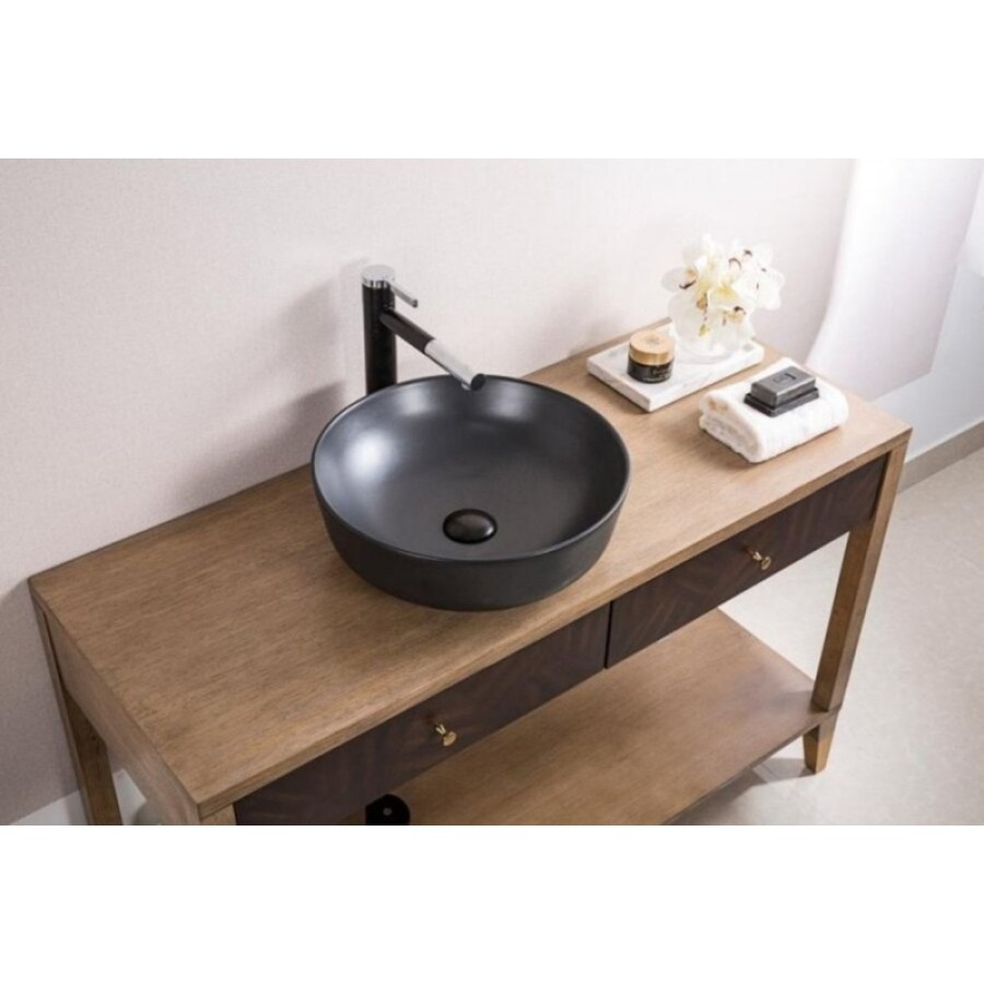 Раковина BelBagno BB1315-H301 накладная 41 х 41 х 13 см, цвет чёрный матовый