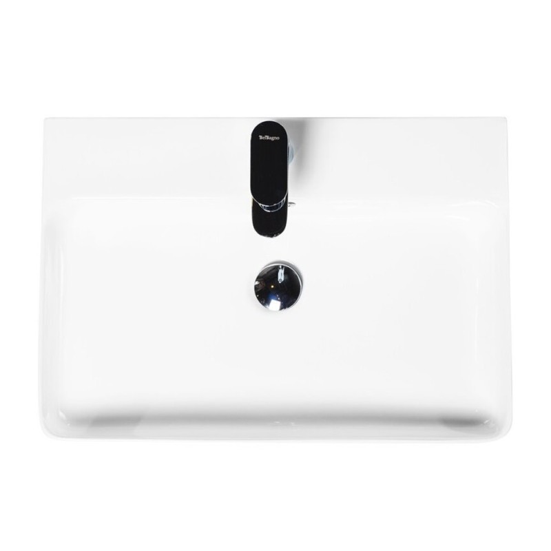 Раковина Belbagno 60 см, белый, BB1338