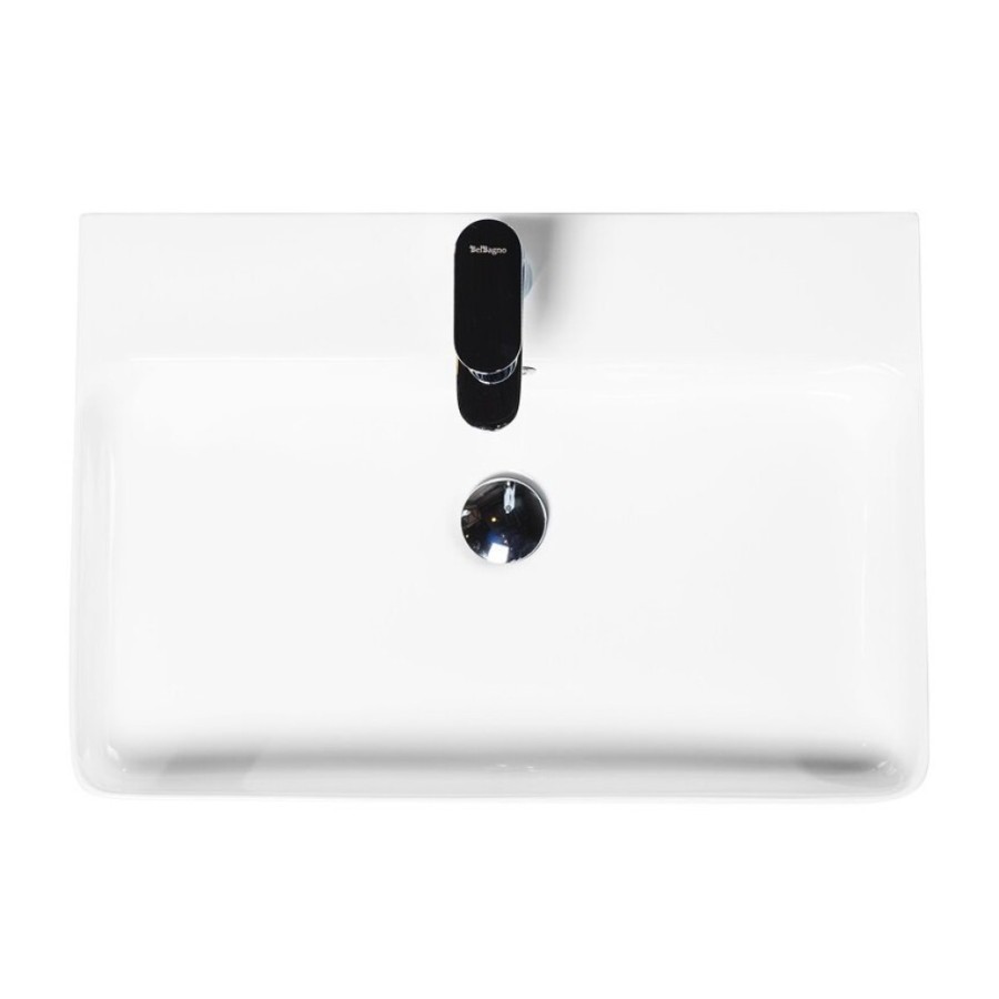 Раковина Belbagno 60 см, белый, BB1338