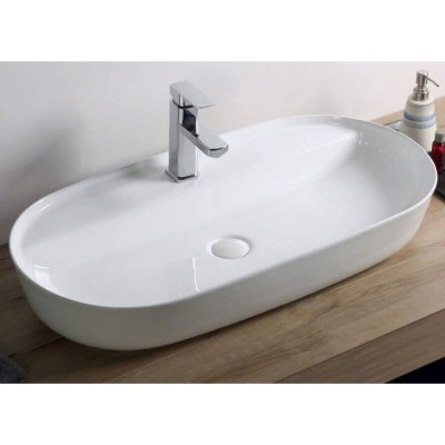 Раковина BelBagno BB1347 накладная 82 х 41 х 14 см