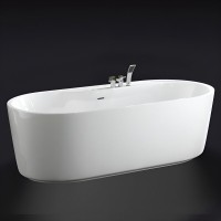 Ванна акриловая BelBagno BB14-K, 180 х 85 см, белая