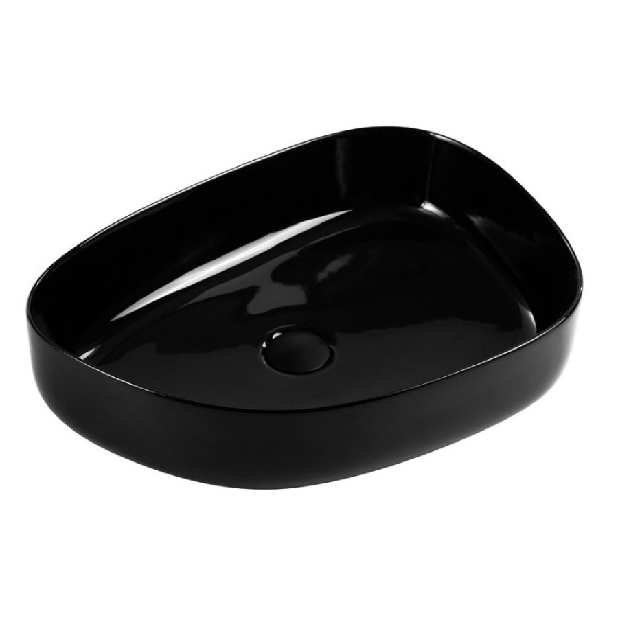 Раковина Belbagno 55 см, черный, BB1435-NERO