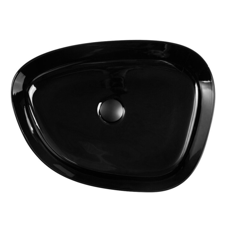 Раковина Belbagno 55 см, черный, BB1435-NERO