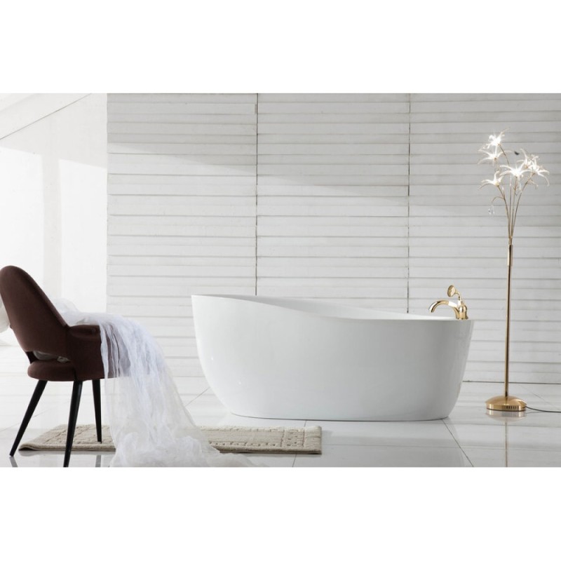 Ванна акриловая BelBagno BB15, 175 х 80 см