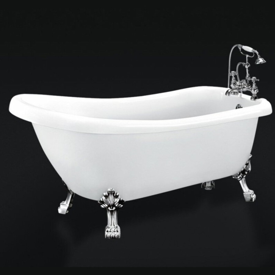 Ванна акриловая BelBagno BB20-1700, 170 х 75 см, белая