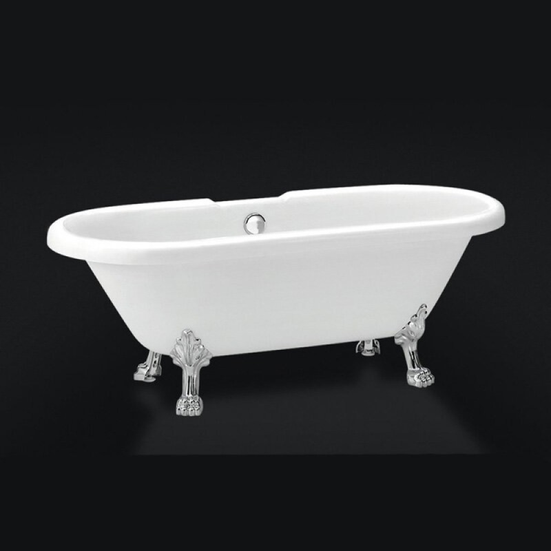 Ванна акриловая BelBagno BB21, 180 х 85 см, белая