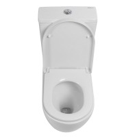 Напольный унитаз-компакт BelBagno Sfera-Tor белый, BB2141CP-TOR/BB2141T