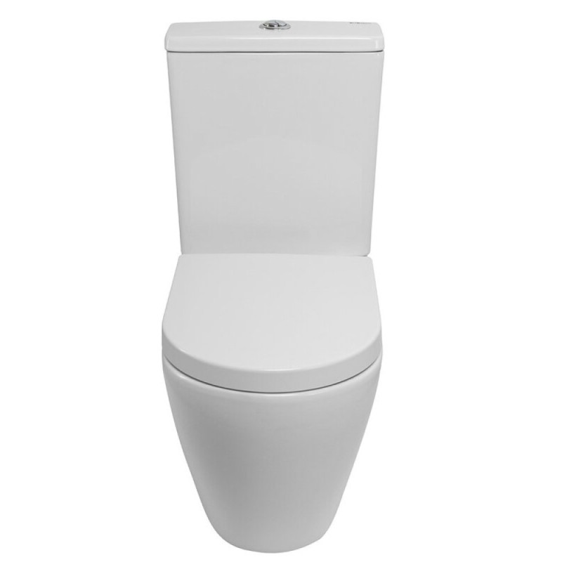 Напольный унитаз-компакт BelBagno Sfera-Tor белый, BB2141CP-TOR/BB2141T