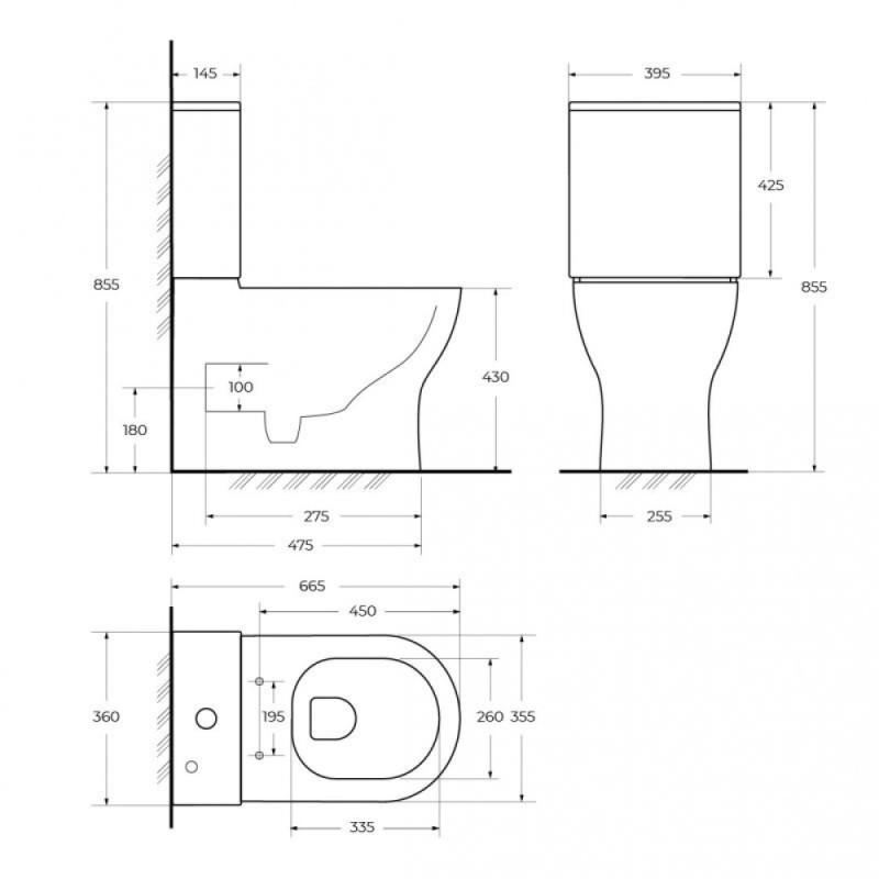 Напольный унитаз BelBagno Sfera-R, BB2141T/BB2141CP-TOR/SC, безободковый, с бачком, сиденье микролифт, белый