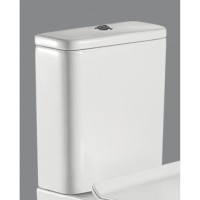 Напольный безободковый унитаз BelBagno Flay BB2149CPR/BB2149T-R, белый, P-trap