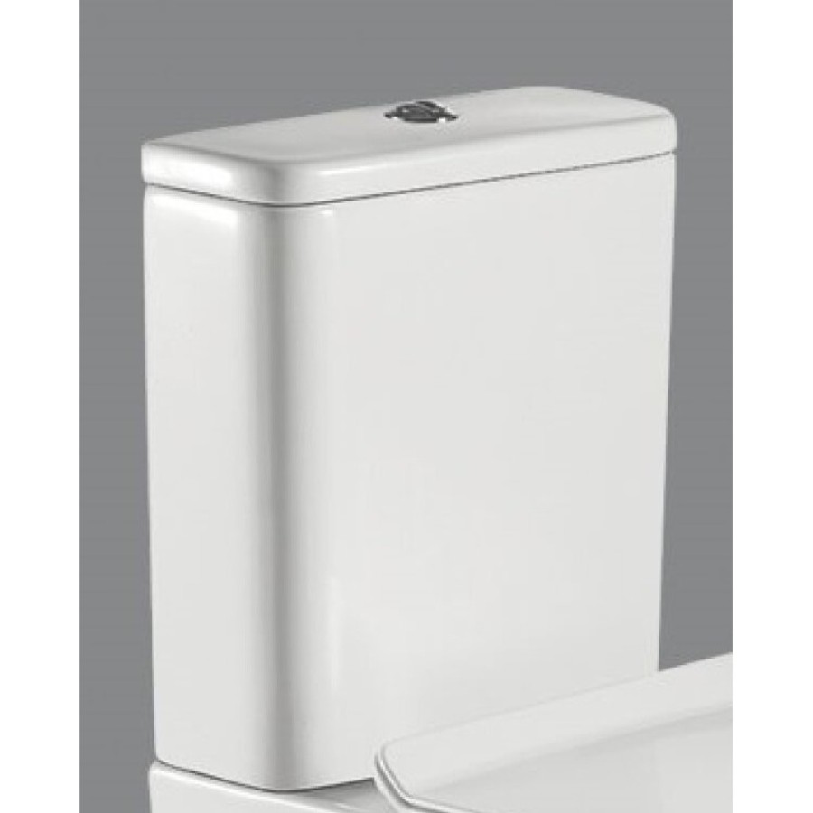 Напольный безободковый унитаз BelBagno Flay BB2149CPR/BB2149T-R, белый, P-trap