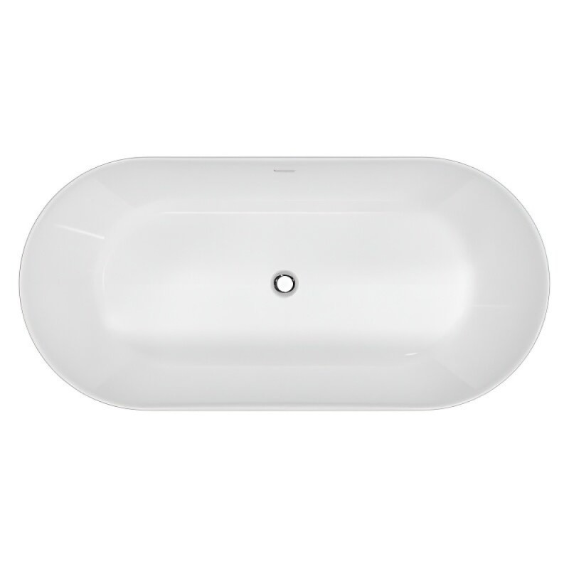 Ванна акриловая BelBagno BB306-1585, 160 x 75 см, белая