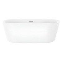 Ванна акриловая BelBagno BB306-1585, 160 x 75 см, белая