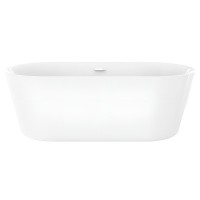 Ванна акриловая BelBagno BB306-1675, 170 x 80 см, белая