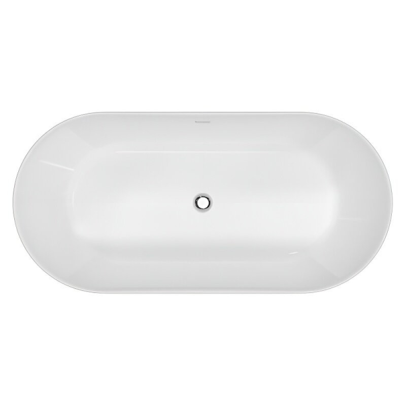 Ванна акриловая BelBagno BB306-1775, 180 х 80 см, белая