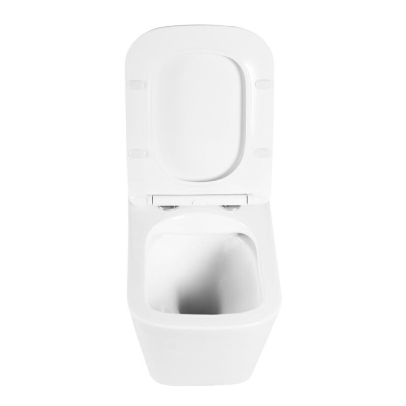 Инсталляция BelBagno с унитазом BelBagno Due BB3103CHR/SC, сиденье с микролифтом, клавиша белая круглая, комплект