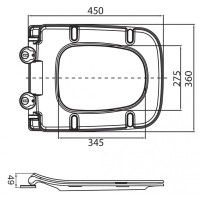 Унитаз подвесной BelBagno Sela BB3201CHR безободковый, белый