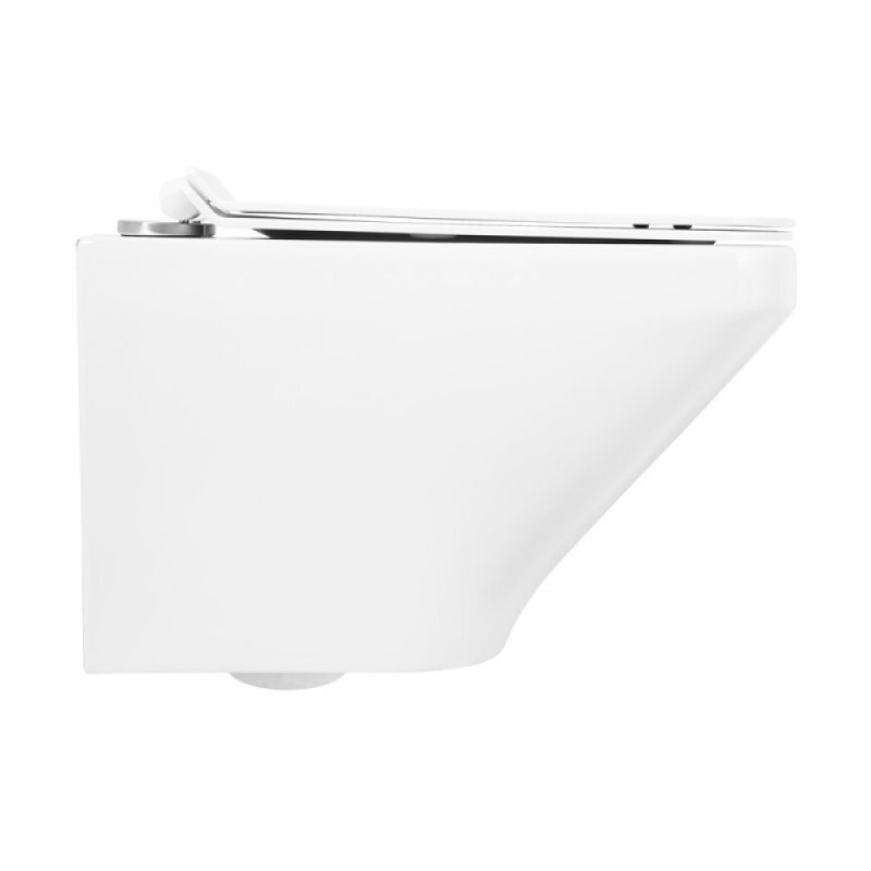 Унитаз подвесной BelBagno Sela BB3201CHR безободковый, белый