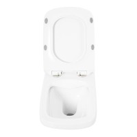 Унитаз подвесной BelBagno Sela BB3201CHR безободковый, белый