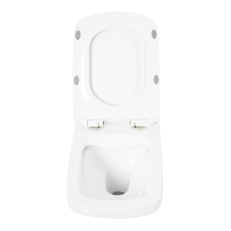 Унитаз подвесной BelBagno Sela BB3201CHR безободковый, белый
