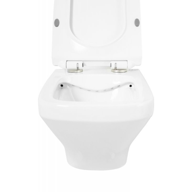 Унитаз подвесной BelBagno Sela BB3201CHR безободковый, белый