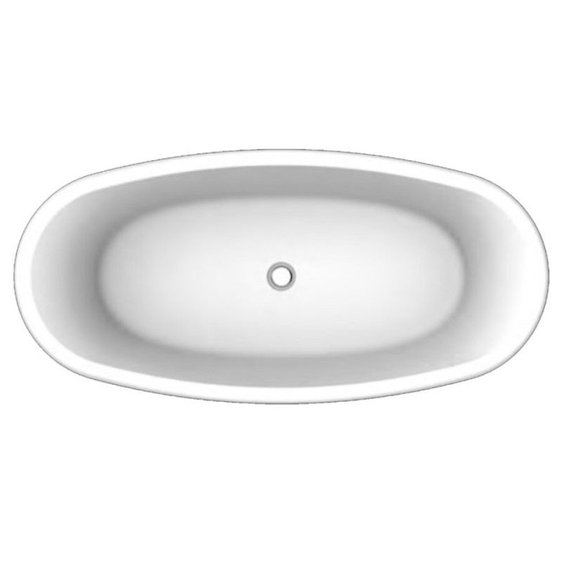 Ванна акриловая BelBagno BB33 168 x 78 x 71 см, цвет белый (bianco)