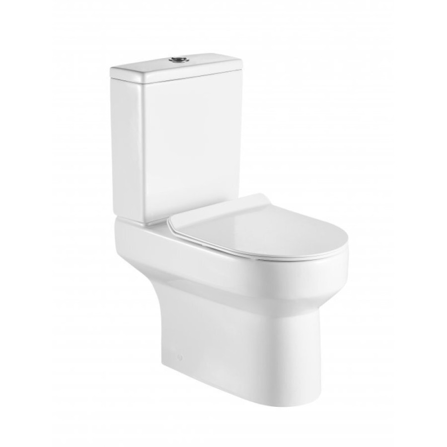 Напольный унитаз BelBagno Norma BB339CPR безободковый с бачком BB339T