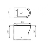 Подвесной унитаз BelBagno Acqua BB340CHR, безободковый