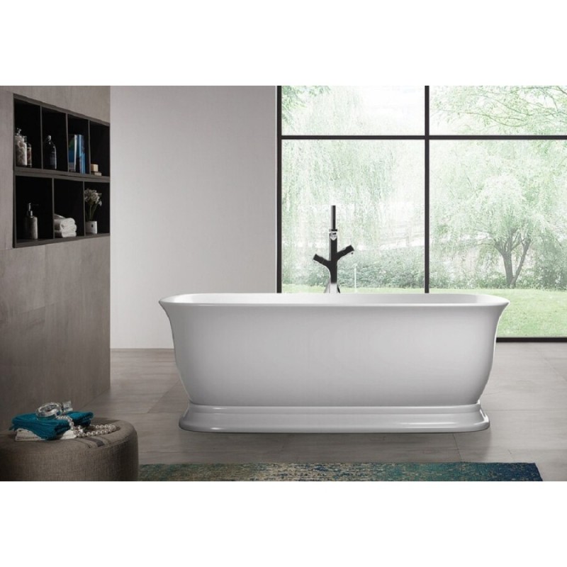 Ванна акриловая BelBagno BB400-1500-800, 150 х 80 см