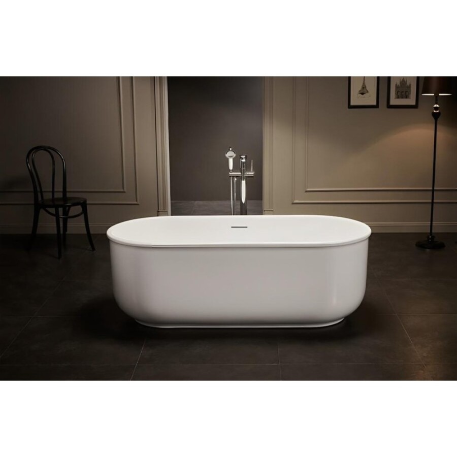 Ванна акриловая BelBagno BB401-1700-800, 170 х 80 см, слив-перелив в комплекте, белая