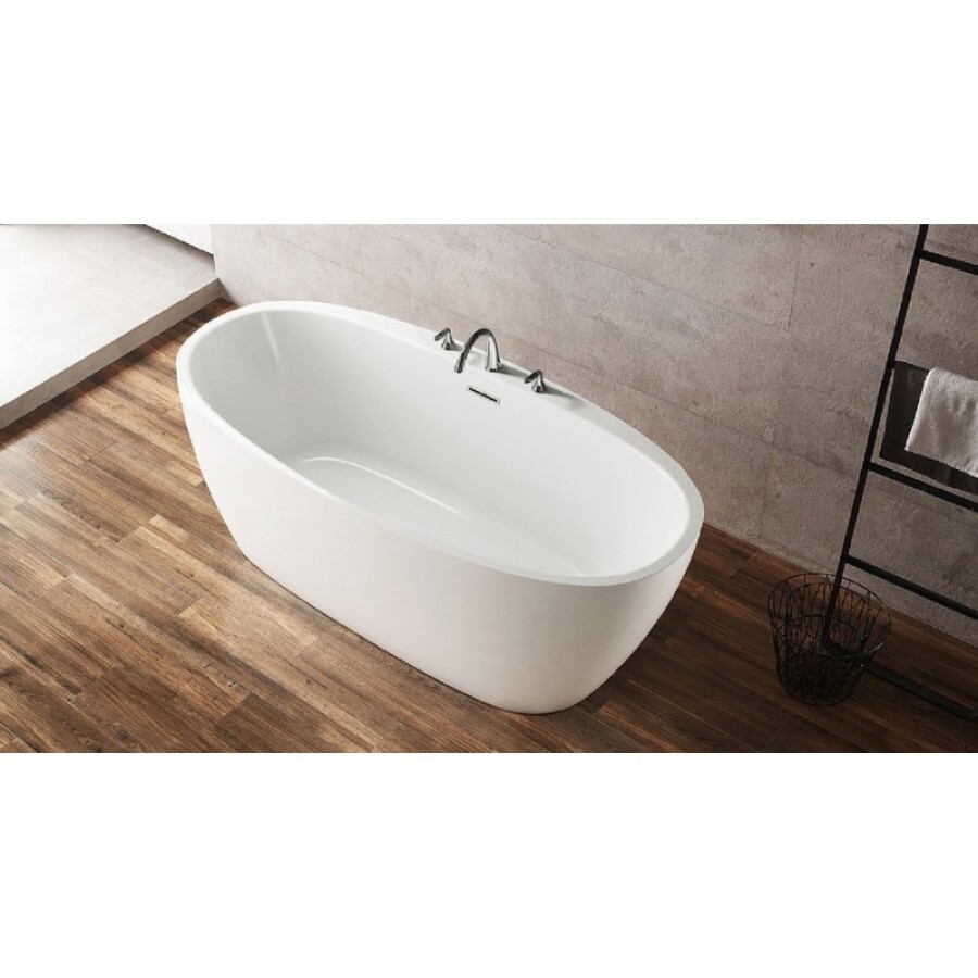 Ванна акриловая BelBagno BB404-1500-800, 150 х 80 см, белая