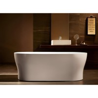 Ванна акриловая BelBagno BB405-1500-800, 150 х 80 см, слив-перелив в комплекте, белая
