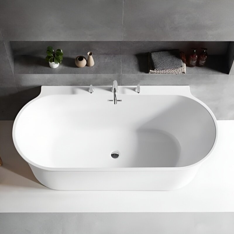 Ванна акриловая BelBagno BB409-1700-800, 170 х 80 см, слив-перелив в комплекте, белая