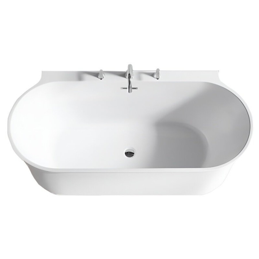 Ванна акриловая BelBagno BB409-1700-800, 170 х 80 см, слив-перелив в комплекте, белая